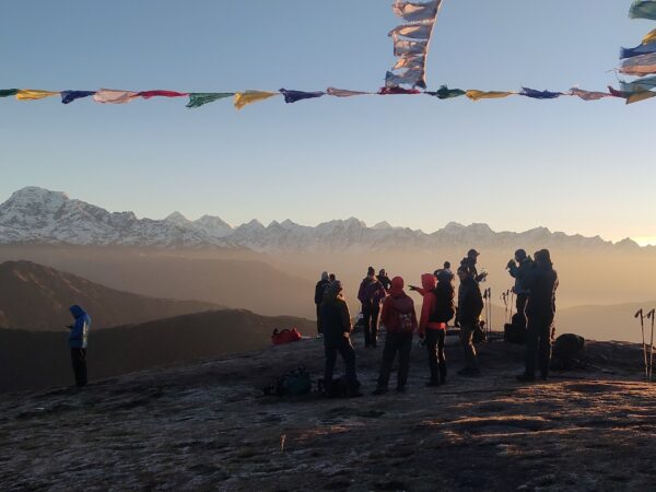 Pikey Peak Trek View