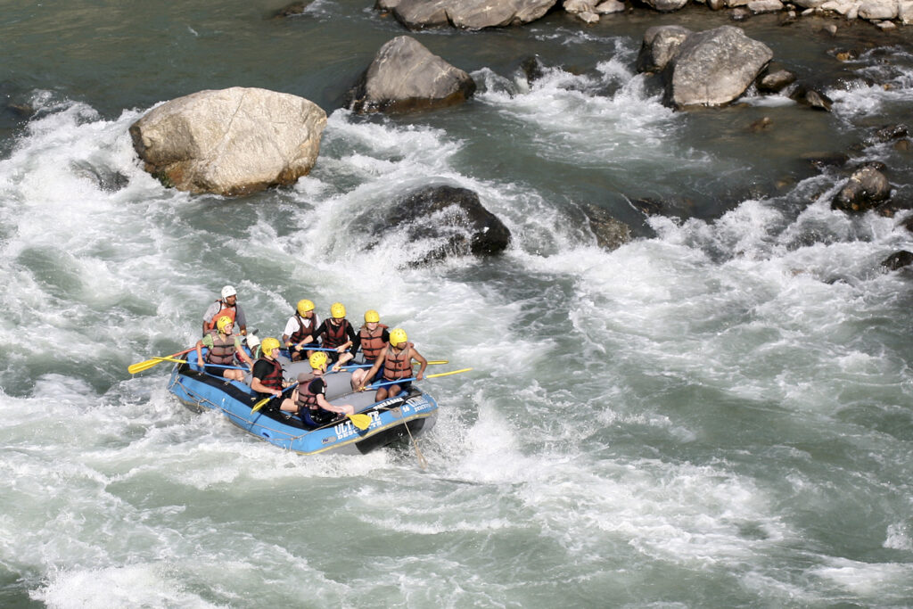 Rafting in Nepal