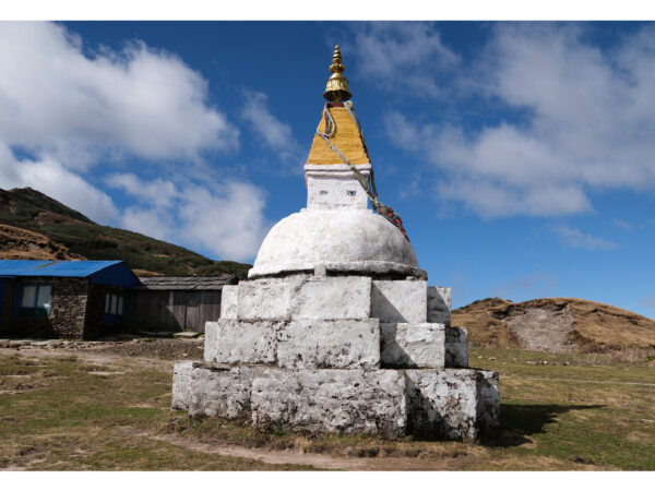 Stupa during pikey peak trek