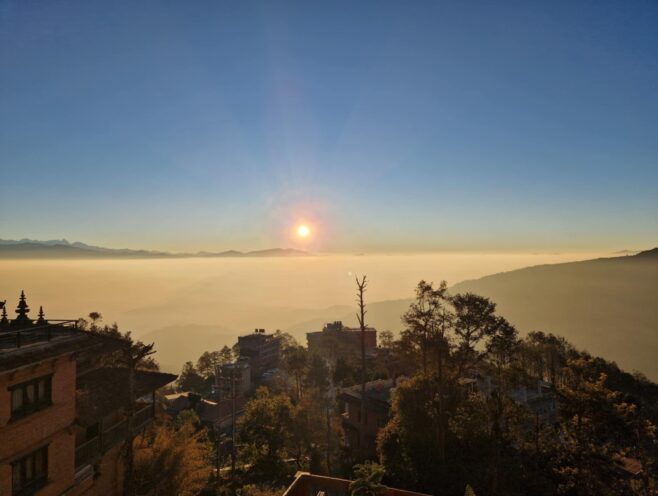 Sunrise from Nagarkot