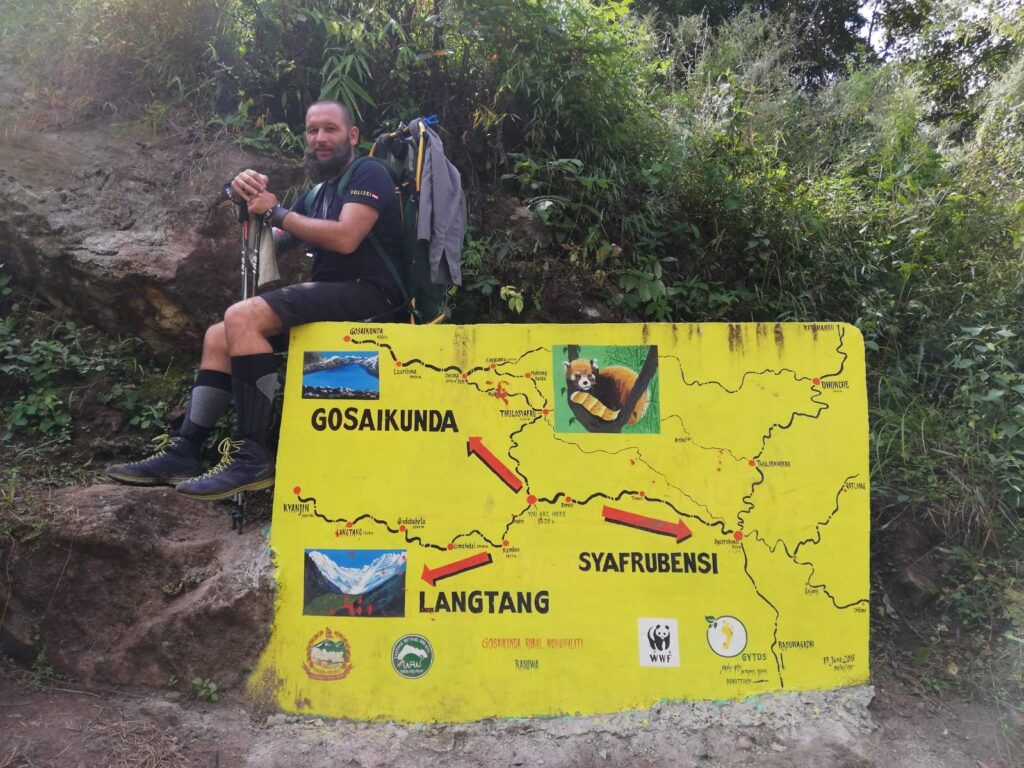 syabrubesi-trekking-route-map